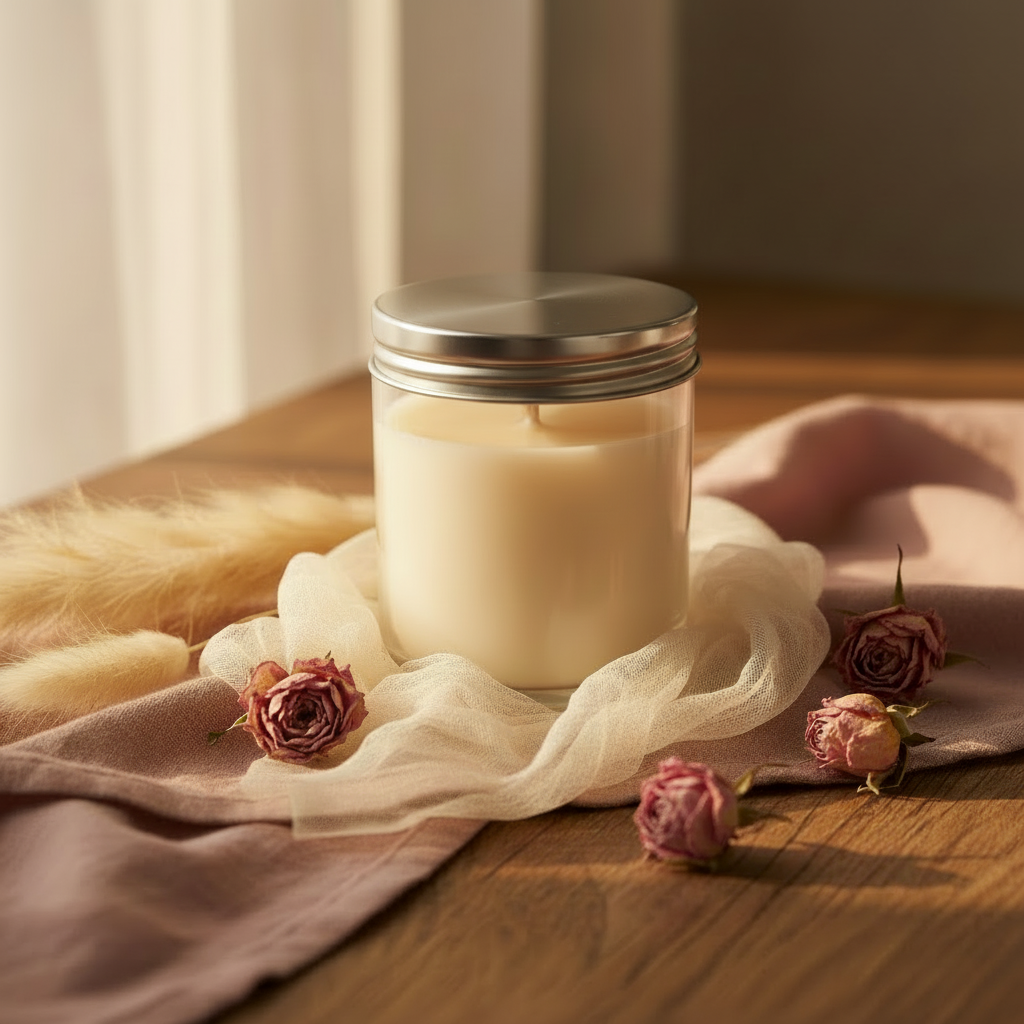 Love Spell Candle - Aluminum Lid