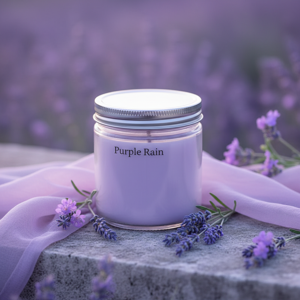 Purple Rain Lavender Candle